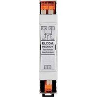 Elcom RED612Y repartidor de vídeo gris claro para carril DIN