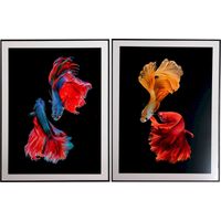 Tableau elka (lot de 2) - Multicouleur