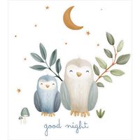 Little Dutch Wandsticker Set Forest Friends Good Night (45x40cm)