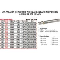 AVL 510 Aluminiumstift 60 mm Silber