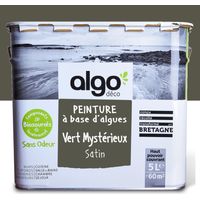 Peinture écologique Algo - Satin - Vert Mystérieux - 5L