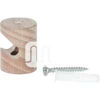 Descentrador para techo/pared de madera con tornillos y tacos