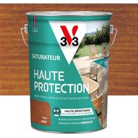 Saturatore per legno per esterni opaco in teak ad alta protezione V33 5L V33
