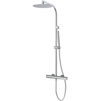 Mitigeur douche avec colonne Inox Finition robinet: Inox