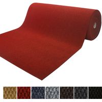 Tapis de Porte Paillasson d'entrée Hong Kong Rouge 80 x 500 cm