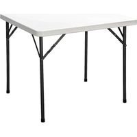 TAVOLO QUADRATO PIEGHEVOLE 'PARTY' cm 87 x 87 x h. 74 - colore bianco