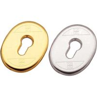 MOSTRINE ESTERNE IMBUTITE IN OTTONE 95416- - mm.65x90, cromo satinato (95416CS0C1) - 5 pezzi MOTTURA