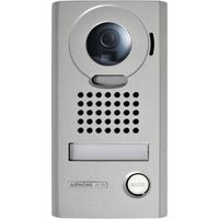 Platine de rue Aiphone JODV saillie – Interphone avec caméra intégrée – Indice de protection IP54 – Éclairage LED du porte étiquette