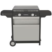 PLANCHA GAZ SUR CHARIOT BF EXLD - 60x40 cm - Plaque fonte émaillée