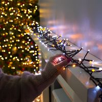 6m Smart App Controlled Twinkly Gen II Christmas Cluster Lights RGB Indoor Home Multi Colour Select