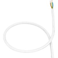 Elektrisches Textilkabel Weiss 7 m