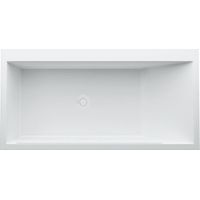 LAUFEN Kartell Mineralguß Badewanne freistehend 1700x860x540mm,