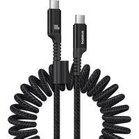 Cable USB-C a USB-C Baseus Fish-Eye de 100 W, 1 m (negro)