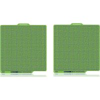 2PCS pour Bambu Lab PLA Plate Build Plate Cool Plate P1P X1C A1 P1S Cold Plate Dual Sided Adhering Bamboo Heat Bed()