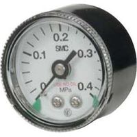 Manomètre SMC, 0MPa à 0.7MPa, raccord R 1/8, Ø cadran 42.5mm ( Prix pour 1 )