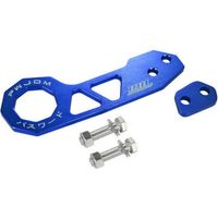 Remorques Modification De Voiture JDM Crochet De Remorque Universel Remorque Pare-chocs Arrière De Voiture Compatible D'aluminium - Bleu