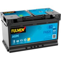 Fulmen - Batterie voiture Fulmen Start-Stop AGM FK820 12V 82Ah 800A