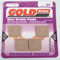 Plaquette de frein Gold Fren pour Moto TM 530 SMX Fi 2005 à 2015