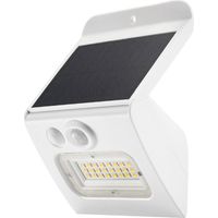 Egoda LED-Solarwandleuchte mit Bewegungs- und Dämmerungssensor 3W 3000 - 4000 - 6500K Weiß