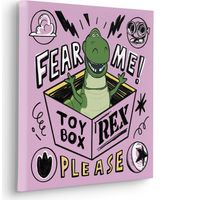 Komar Canvasbild Disney und Pixar Toy Story Fear Me Please - 40 x 40 cm - Bild auf Keilrahmen