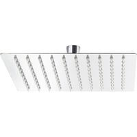 Wiltec – Pommeau de douche carré 30x30cm – Acier inoxydable 304 – 144 buses effet pluie – Installation rapide sans outils