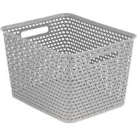 Cesto portaoggetti Curver your style l plastica 18 litri