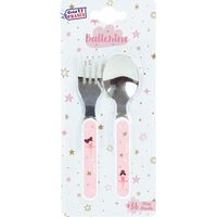 Ballerine Ensemble Couverts Inox (Fourchette, Cuillère)