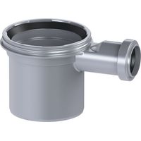 Kessel Verlängerungsstück, Höhe 136mm, seitlicher Zulauf DN 50