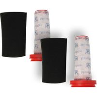 vhbw 2x filtre protection moteur compatible avec Bosch BCH3PT25TW/01, Flexxo Serie 4, BCH3PT25TW aspirateurs