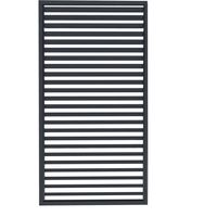 AXI Raya Mur d'ombrage à lamelles, Aluminium 93x235 cm pour AXI Pergola Raya Protection optimale contre le soleil et les regards indiscrets - Durable et inoxydable Pavillon de jardin