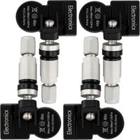 4x Reifendrucksensoren RDKS Sensoren Gummiventil für Nissan Murano 2007-2014