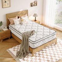 Matelas 120x200cm Mousse 26 cm Luxe Matelas de Lit d'Adulte et d'enfant 7 Zones de Confort Mousse Mémoire Adaptative Matelas Mémoire de Forme