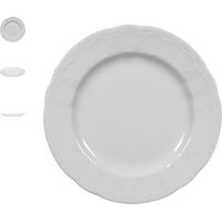 6 x assiettes plates Salzburg - 25 cm - Porcelaine - Seltmann WEIDEN