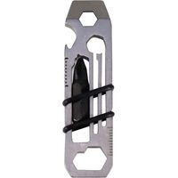 in 1 Stainless Steel Multi-Tool, Multi-Function Can Opener, Stainless Steel, Allen Wrench, EDC Equipment, For Travel, Mountaineering, Camping, Hiking