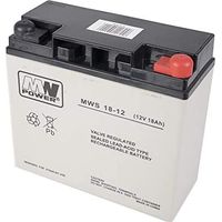 Batterie Gel PNI-ACC1812 12 V/18 Ah MW 18-12S Gris/Noir