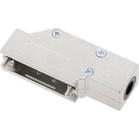 encitech DCMR15-FK-K 6560-0501-02 Guscio SUB-D Numero Poli (num): 15 Metallo pieno 90 ° Argento 1 pz.
