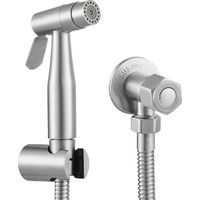 Douchette de bidet pour toilette Sprayer Premium Acier Inoxydable Décapsuleur Shattaf bidet Set complet pour WC ws024af6
