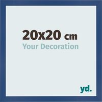 yd. - Cadre photo 20x20 - Bleu Fonce - MDF - Bologna