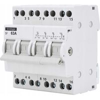 Interruptor de instalación modular I-0-II 4P 63A