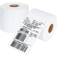 Lot de 1000 étiquettes d'expédition imperméables et thermiques de 100 mm x 150 mm - Compatibles avec la plupart des imprimantes thermiques de bureau