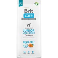 Brit Care Hundefutter getreidefrei Junior Groß Lachs 12 kg