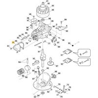 Tapa de válvula ORIGINAL STIGA para motor RSCT 100 OHV 118550681/0