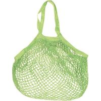 SIDEBAG - Filet à provisions en coton vert anis