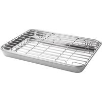 Lacor Essential Piatto da Forno in Acciaio Inossidabile