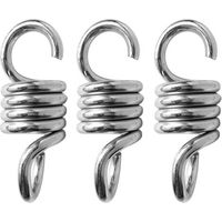 3-teiliges Set, 7-mm-Hängekorbverlängerung, Federhakenverlängerung, Hängemattenstuhlzubehör, praktisches Werkzeug