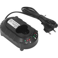GARRYFIZH Chargeur de batterie au lithium 100-240 V, boîtier ABS/PC, compatible BL1013 et BL1014, prise UE