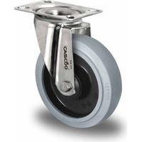 CASCOO Lenkrolle ø 125 mm Serie R4E2 Kugellager Edelstahl