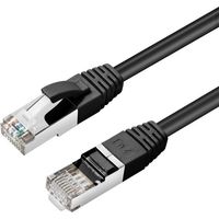 MicroConnect CAT6A S/FTP 20m Czarny lszh