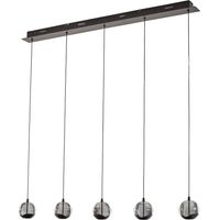 LED Ceiling Light 'Hayley' made of Glass for Living Room & Dining Room