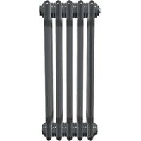 Bircham - Raw Metal Column Radiator H600mm x W251mm 4 Column